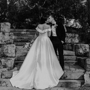 Essence of Australia Modern-Classic Wedding Dress - Bridal Size 20